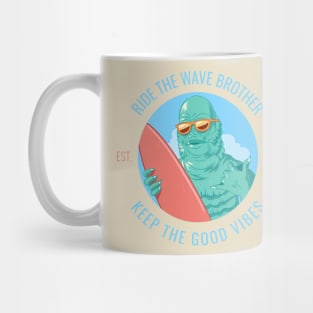 Ride The Wave - Surf Monster Mug